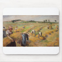 Camille Pissarro - la ferme de grain d'huile de la Tapis De Souris