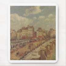 Camille Pissarro - ville 1902 de Le Pont-Neuf Scap Tapis De Souris