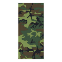 Camouflage Cartes Doubles Customisables