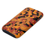 Camouflage orange de chasseur étuis iPhone 3 tough 