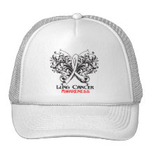 Cancer de poumon de papillon Awareness.png Casquette