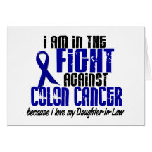 CANCER DU COLON dans le combat pour ma belle-fille Carte De Vœux