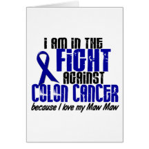 CANCER DU COLON dans le combat pour ma gueule 1 de Cartes De Vœux