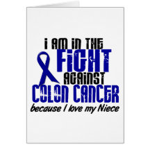 CANCER DU COLON dans le combat pour ma nièce 1 Cartes De Vœux