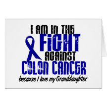 CANCER DU COLON dans le combat pour ma petite-fill Cartes De Vœux