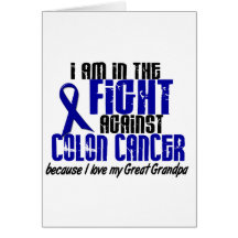 CANCER DU COLON dans le combat pour mon grand gran Carte De Vœux
