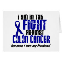 CANCER DU COLON dans le combat pour mon mari 1 Cartes De Vœux