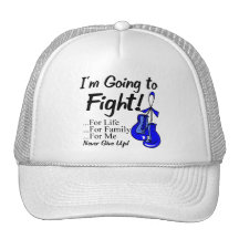 Cancer du colon je vais combattre casquettes de camionneur