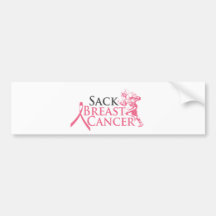 cancer du sein de sac autocollants pour voiture