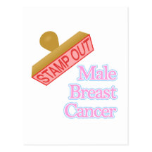 Cancer du sein masculin cartes postales