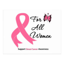 Cancer du sein pour toutes les femmes cartes postales