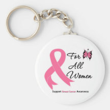 Cancer du sein pour toutes les femmes porte-clef