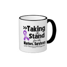 Cancer pancréatique prenant un hommage de support mugs