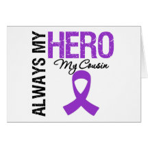 Cancer pancréatique toujours mon héros mon cousin cartes