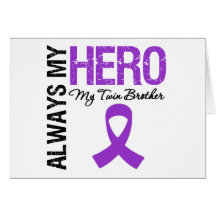 Cancer pancréatique toujours mon héros mon frère j carte