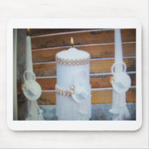 candels de mariage tapis de souris