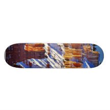 Canyon au lever de soleil skateboards