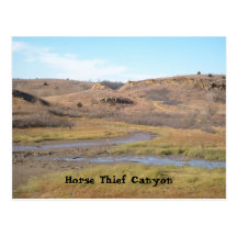 Canyon de voleur de cheval cartes postales