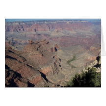 Canyon grand/jante du sud cartes de vœux