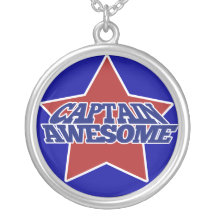 Capitaine Awesome Colliers Personnalisés