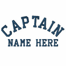 Capitaine - personnalisable polo brodé