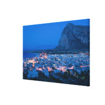 CAPO de l'Italie, Sicile, SAN VITO LO, station tou Impressions Sur Toile