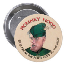 Capot 2012 de Mitt Romney Badges Avec Agrafe