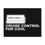 capslock - contrôle de croisière pour le cool