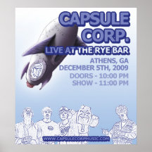 Capsule Corp Affiches