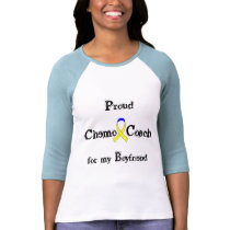 Car de chimio - ruban jaune t-shirts