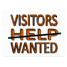 CARD.231.HOME.MOVE.HELP.VISITORS GEWILD WENSKAARTEN