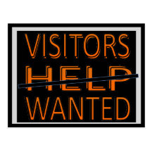 CARD.232.HOME.MOVE.HELP.VISITORS GEWILD WENSKAARTEN