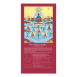 CARDEZ 8 la médecine Buddhas - avec l'explication Cartes Avec Photo