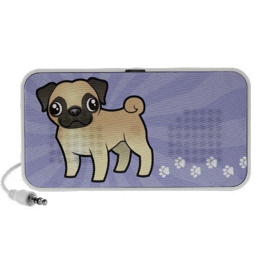 Carlin de bande dessinée haut-parleur iPod