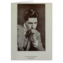Carlyle Blackwell 1914 cartes vintages de portrait