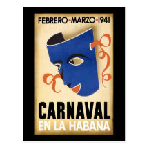 Carnaval 1941 de Habana Carnaval La Havane Carte Postale