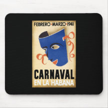 Carnaval 1941 de Habana Carnaval La Havane Tapis De Souris