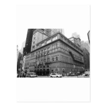 Carnegie Hall Carte Postale