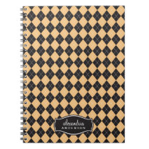 Carnet fait sur commande de motif à motifs de losa
