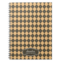 Carnet fait sur commande de motif à motifs de losa