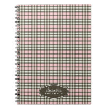 Carnet fait sur commande de plaid de très bon goût
