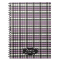 Carnet fait sur commande de plaid de très bon goût
