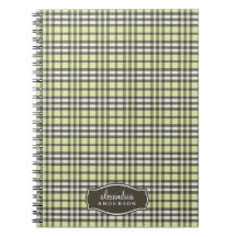 Carnet fait sur commande de plaid de très bon goût