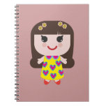 Carnet rose de Bianca de chariot