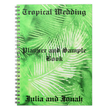 Carnet tropical de wedding planner