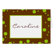 Caroline Wenskaart