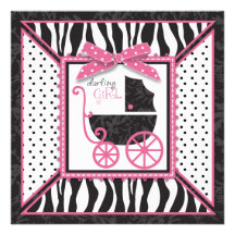 Carré chic de carte de boutique faire-parts
