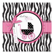 Carré chic de carte de boutique cartons d'invitation