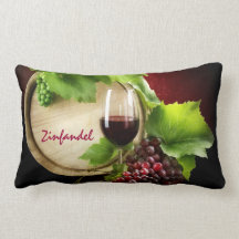 Carreau de vin Zinfandel Oreiller