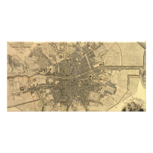 Carte 1797 de Dublin Irlande Cartes Avec Photo